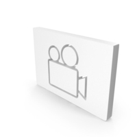 Rectangle Video Play Icon PNG & PSD Images