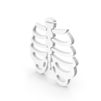 Rib Bones Medical Anatomy Icon PNG & PSD Images