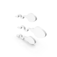 Three Sperms Icon PNG & PSD Images
