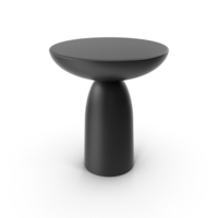 Side Table Black PNG & PSD Images
