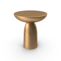 Side Table Bronze PNG & PSD Images