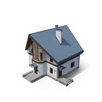 House With Interior PNG & PSD Images