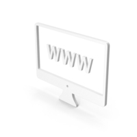 Computer WWW Color White PNG & PSD Images