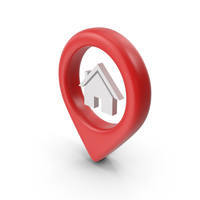 Location Sign House PNG & PSD Images