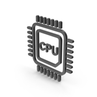 CPU Color Black PNG & PSD Images