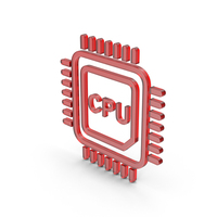Glass CPU Symbol PNG & PSD Images