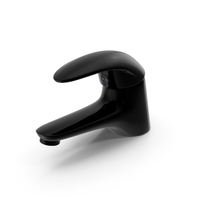 Blyth Mini Sink Mixer Black PNG & PSD Images