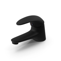 Blyth Mini Sink Mixer Black Matt PNG & PSD Images