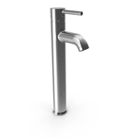 Hoffell High Chrome Basin Mixer PNG & PSD Images