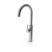 Coggia High Chrome Basin Mixer PNG & PSD Images