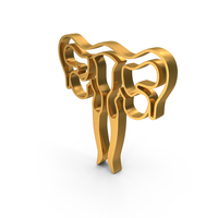 Female Reproductive System Outline Symbol PNG & PSD Images