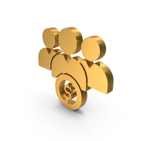 Users Team Dollar Money Management Support PNG & PSD Images