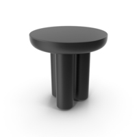 Side Table Black PNG & PSD Images