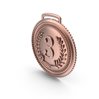 Third Place Bronze Medal PNG & PSD Images