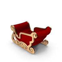 Christmas Sleigh PNG & PSD Images