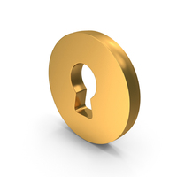 Lock Hole Coin Icon PNG & PSD Images