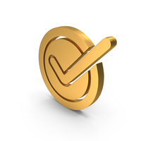 Circular Tick Mark Symbol PNG & PSD Images