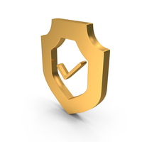 Tick Check Mark Secure Shield Frame PNG & PSD Images