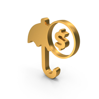 Umbrella Dollar Save Money PNG & PSD Images