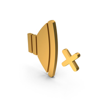 Wrong Mute Sound Speaker Icon PNG & PSD Images