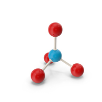 Methane Molecular Model PNG & PSD Images