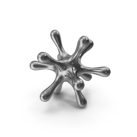 Silver Metal Sculpture PNG & PSD Images