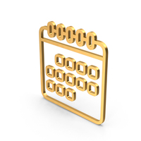 Metal Calendar Symbol PNG & PSD Images