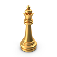 Metal Chess Queen PNG & PSD Images