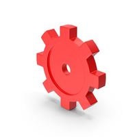 Gear Color Red PNG & PSD Images