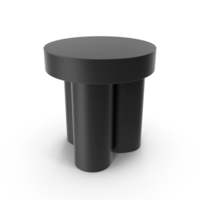 Side Table Black PNG & PSD Images