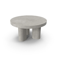 Concrete  Dining Table PNG & PSD Images
