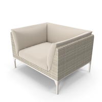 Dedon MU Lounge Chair PNG & PSD Images