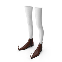 Witch Boots With Stockings PNG & PSD Images
