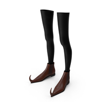 Witch Boots With Stockings PNG & PSD Images