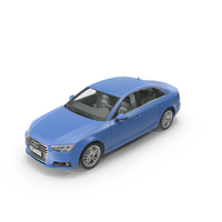 Audi A4 (Mk5) (B9) Sedan 2016 PNG & PSD Images