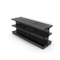 Double Sided 54 Solid Shelf Fence PNG & PSD Images