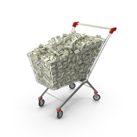 Trolley With Money PNG & PSD Images