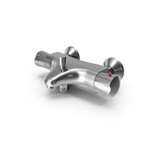 Rize Thermostatic Bath Shower Mixer Tap PNG & PSD Images