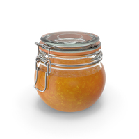 Apricot Jam in a Closed Jar PNG & PSD Images
