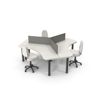 Office Table Arrangement PNG & PSD Images