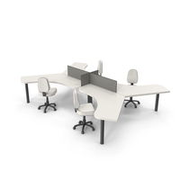 Office Table Arrangement PNG & PSD Images