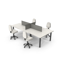 Office Table Arrangement PNG & PSD Images