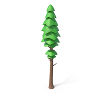 Cartoon Tree Pine PNG & PSD Images