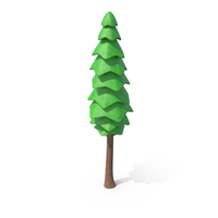 Cartoon Tree Pine PNG & PSD Images
