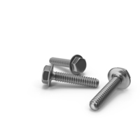 Bunch Of Three Hex Bolts PNG & PSD Images