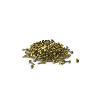 Gold Hex Bolts PNG & PSD Images