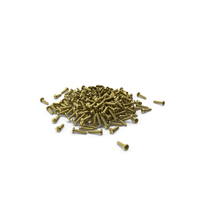 Gold Round Bolts PNG & PSD Images