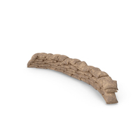 Sandbag Barricade PNG & PSD Images