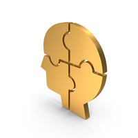 Brain Puzzle Symbol PNG & PSD Images