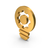 Bulb Settings Symbol PNG & PSD Images